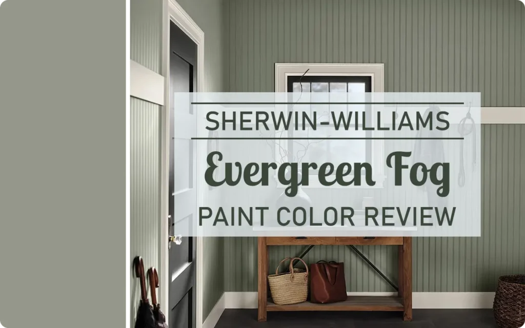 Sherwin-Williams Evergreen Fog SW 9130 Paint Color Review