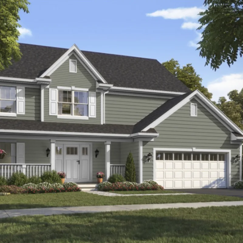 Sherwin-Williams Evergreen Fog for the Exterior