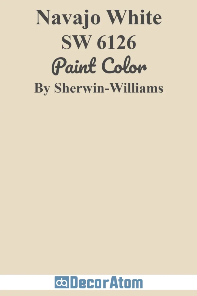 Sherwin Williams Navajo White SW 6126