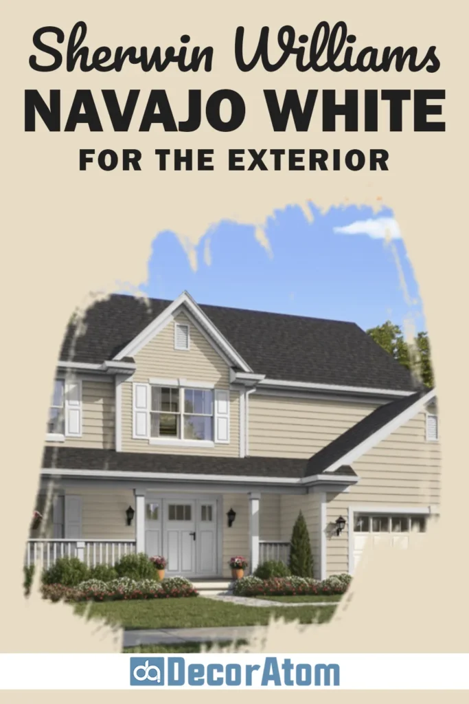 Sherwin Williams Navajo White for the Exterior