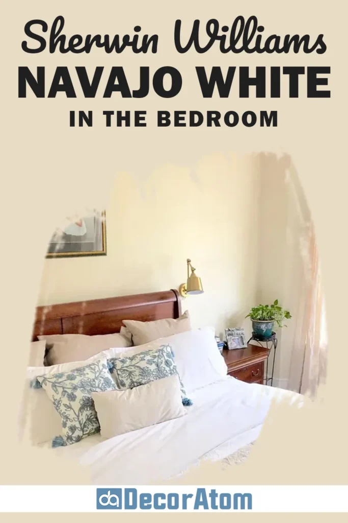 Sherwin Williams Navajo White in the Bedroom
