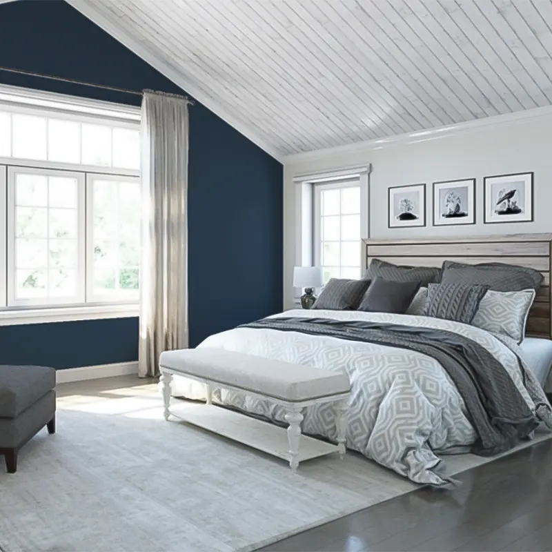 Sherwin Williams Naval in the Bedroom