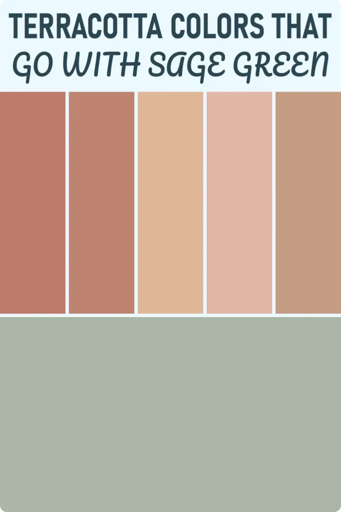 Terracotta Colors That Go With Sage Green