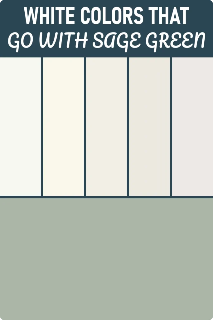 White Paint Colors That Go With Sage Green