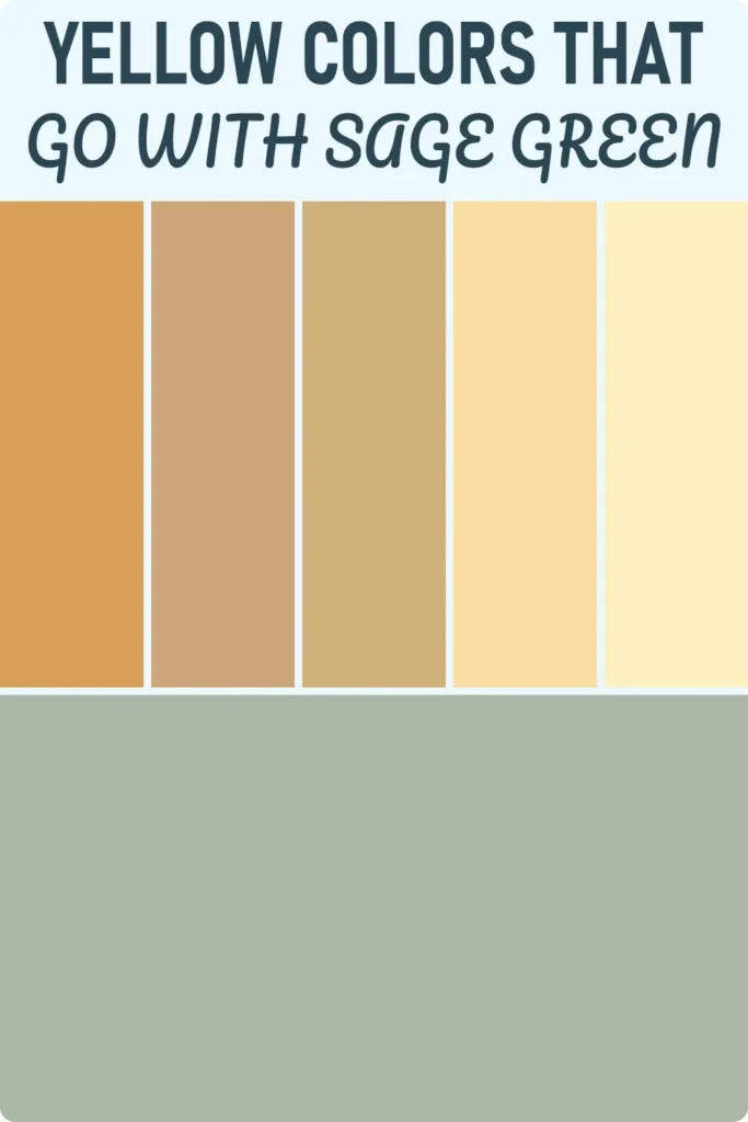 Yellow Colors That Go With Sage Green