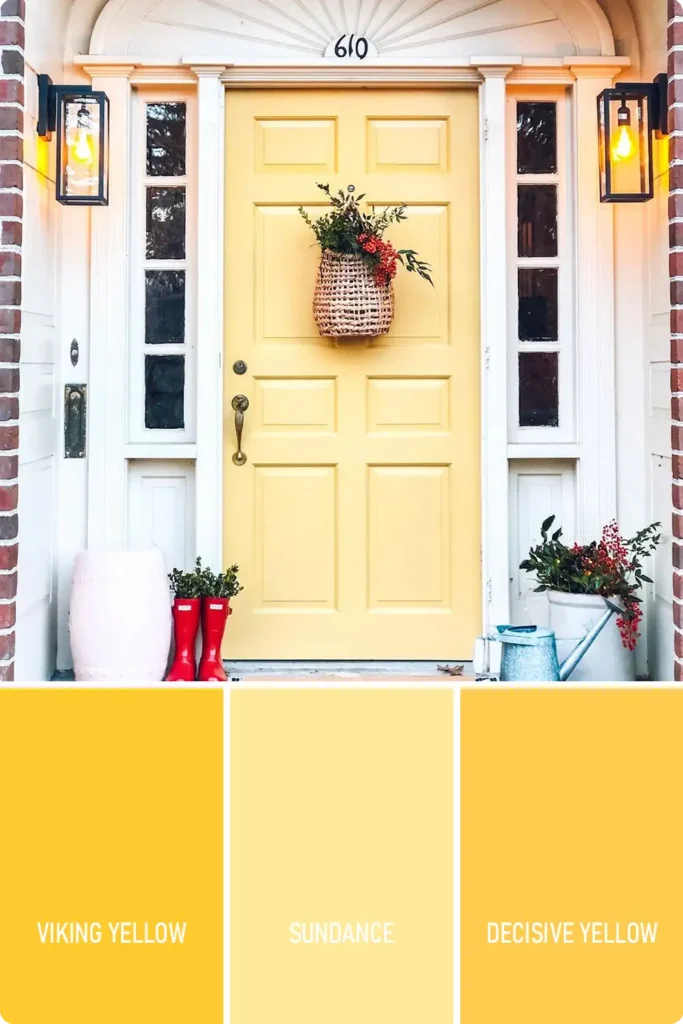 Yellow Front Door
