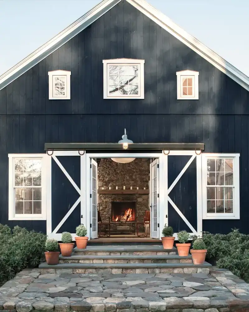 black-paint-house-exterior