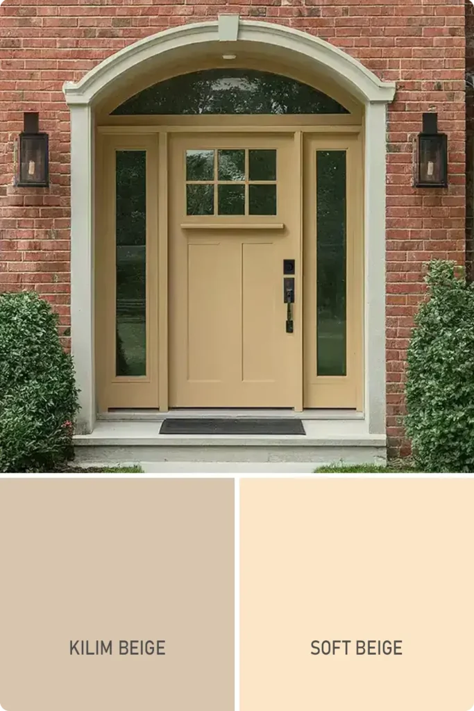 Almond Front Door