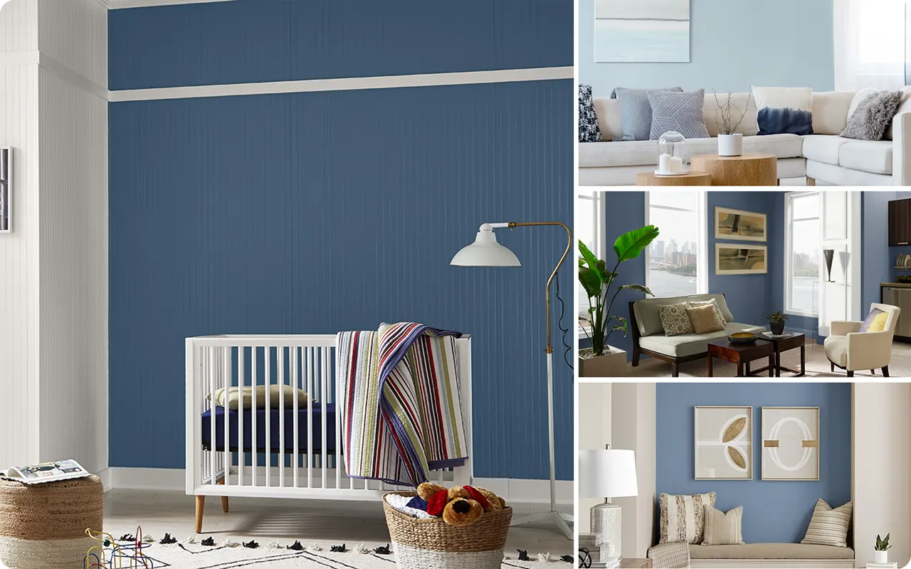 Best Behr Blue Gray Paint Colors