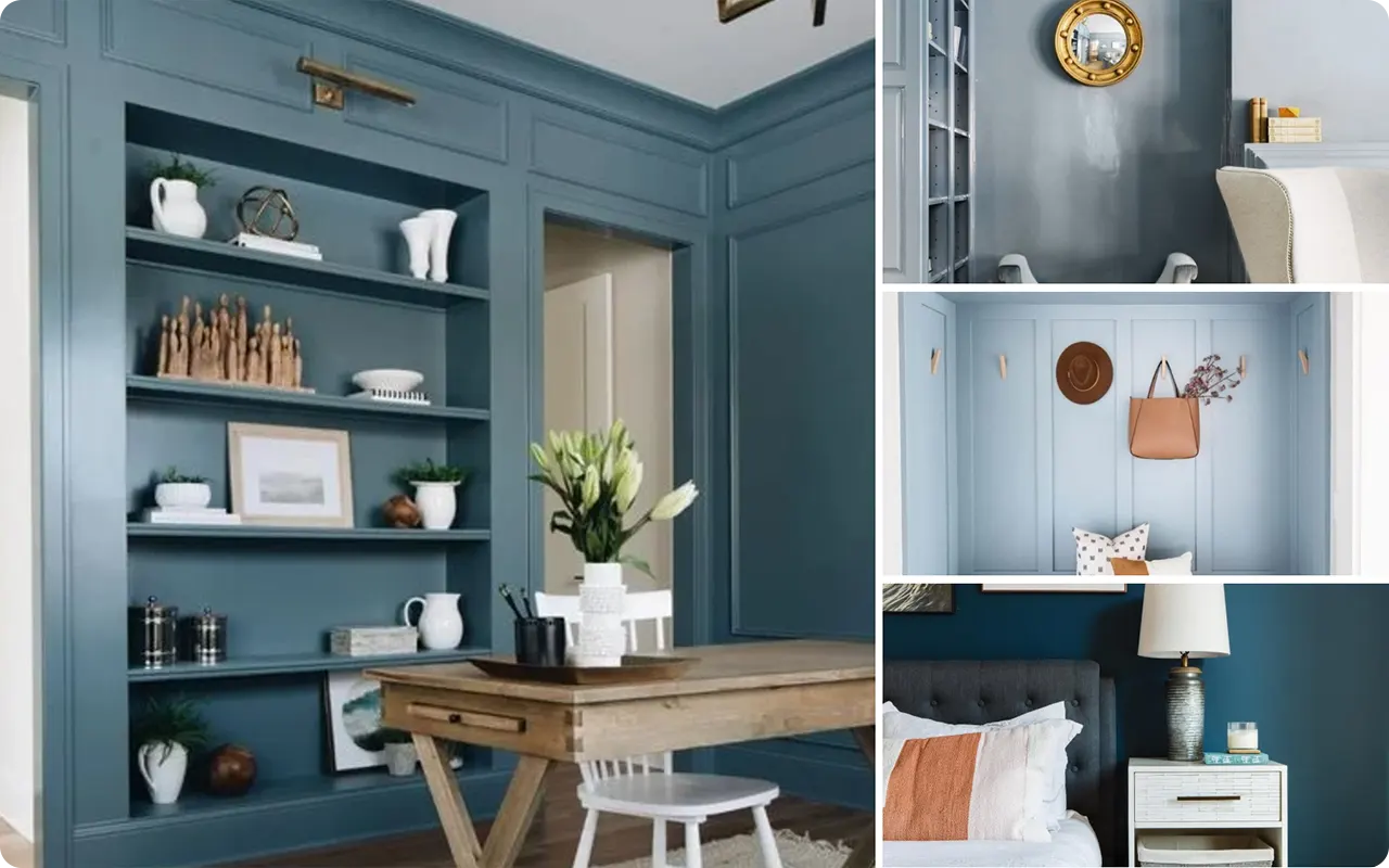 Best Benjamin Moore Blue Gray Paint Colors
