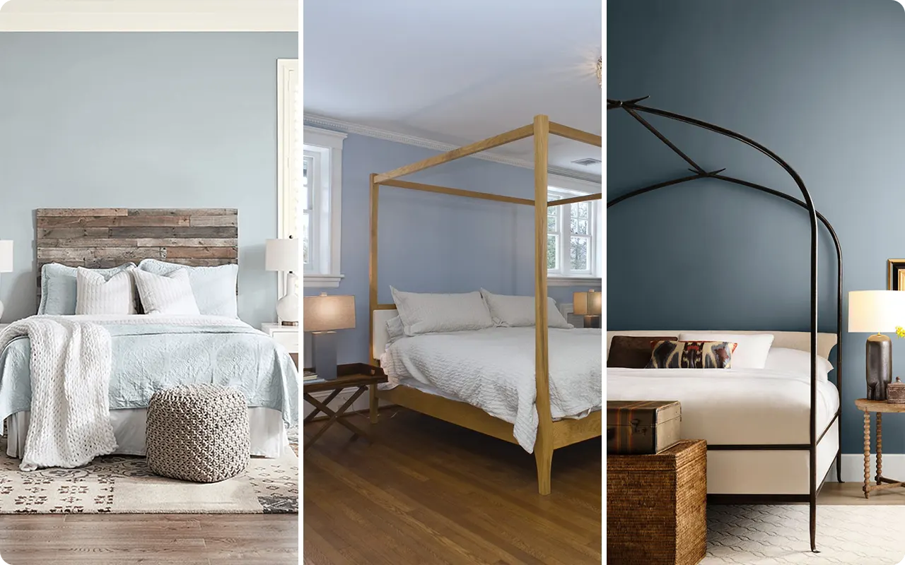 Best Blue Gray Paint Colors for Bedroom