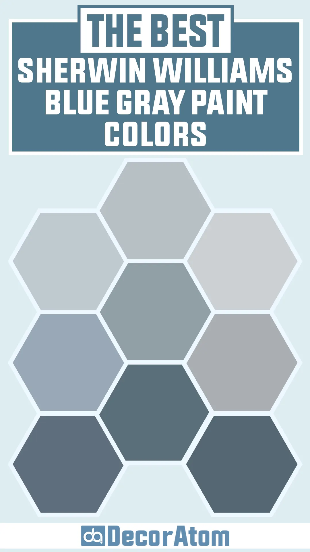 Best Sherwin Williams Blue Gray Paint Colors