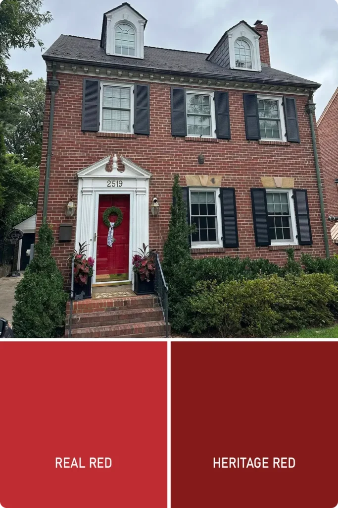 Classic Red Front Door