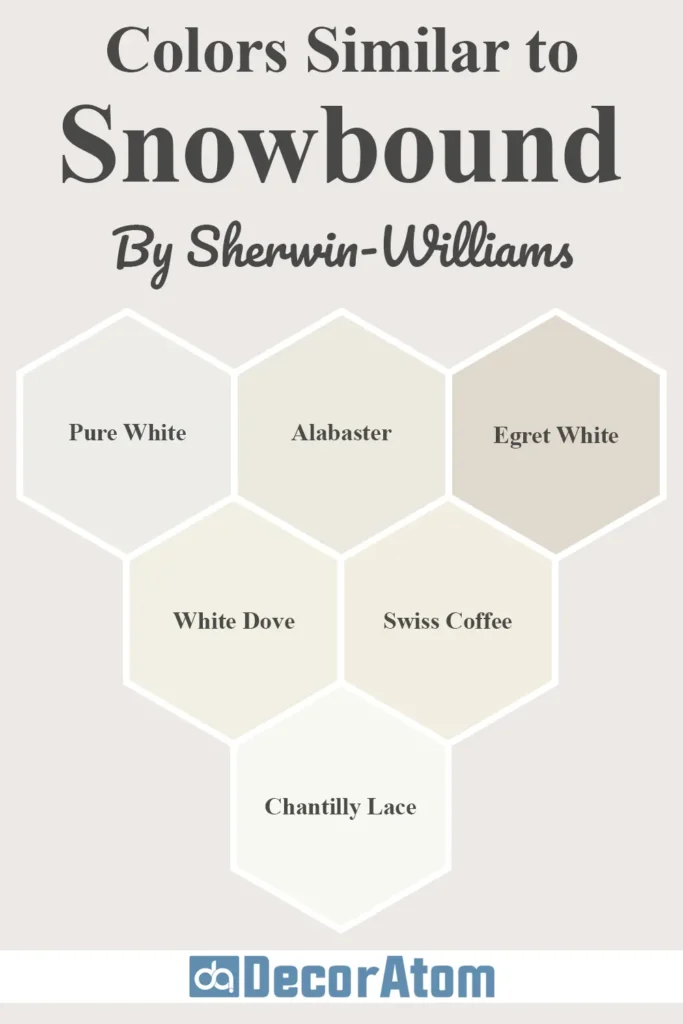 Colors Similar to Sherwin Williams Snowbound