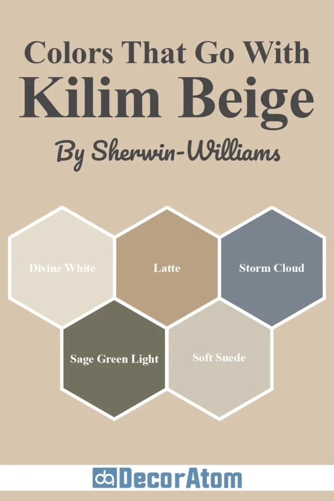 Colors that Go With Sherwin Williams Kilim Beige