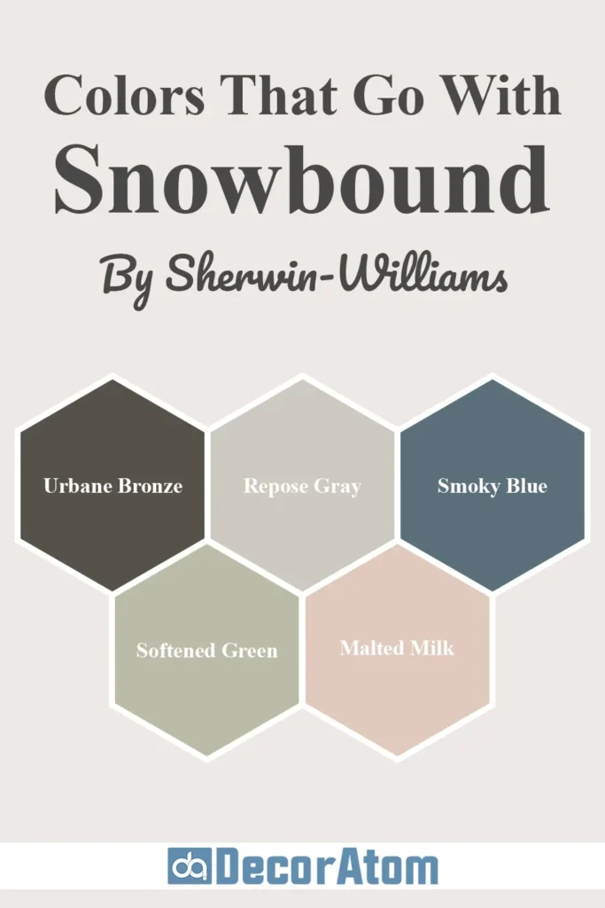 Colors that Go With Sherwin Williams Snowbound