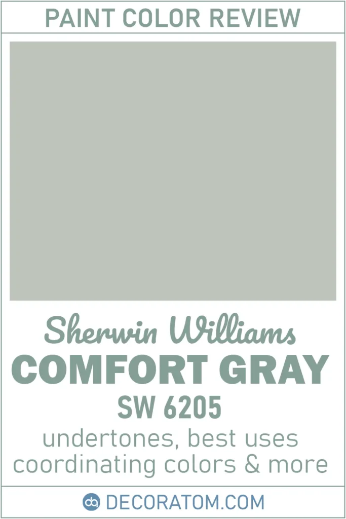Comfort Gray SW 6205 Paint Color Review