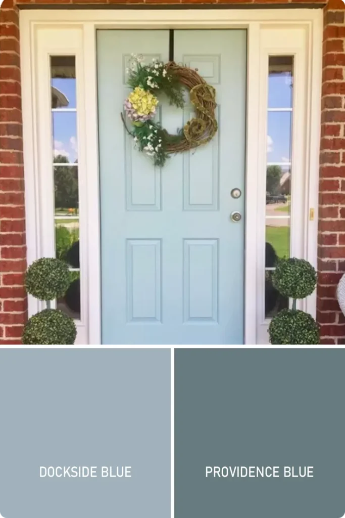 Dockside Blue Front Door