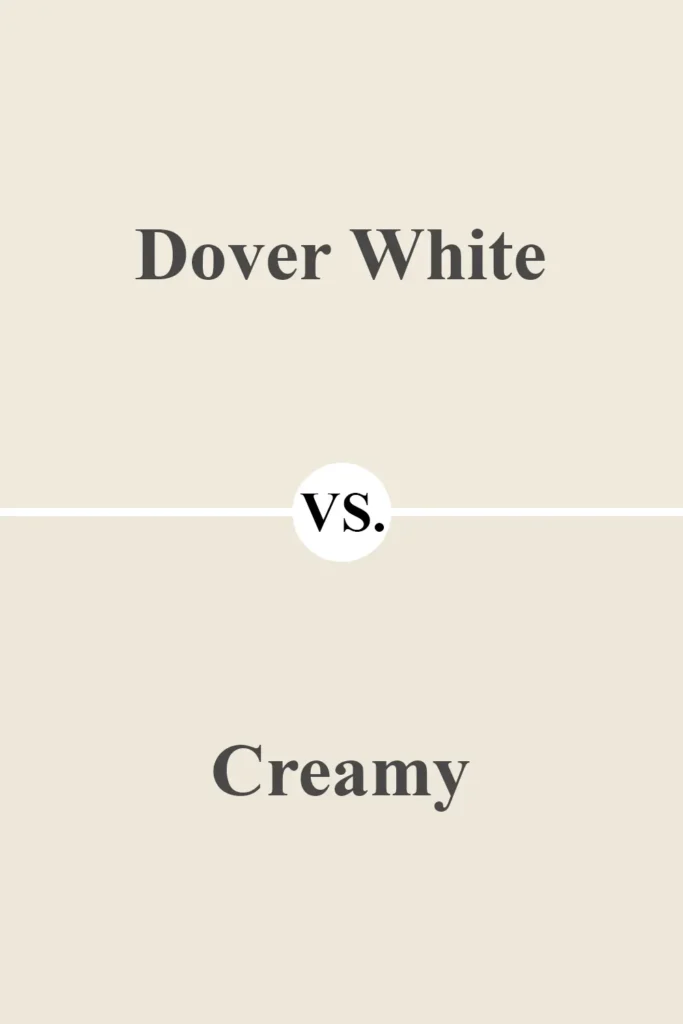 Dover White vs Creamy
