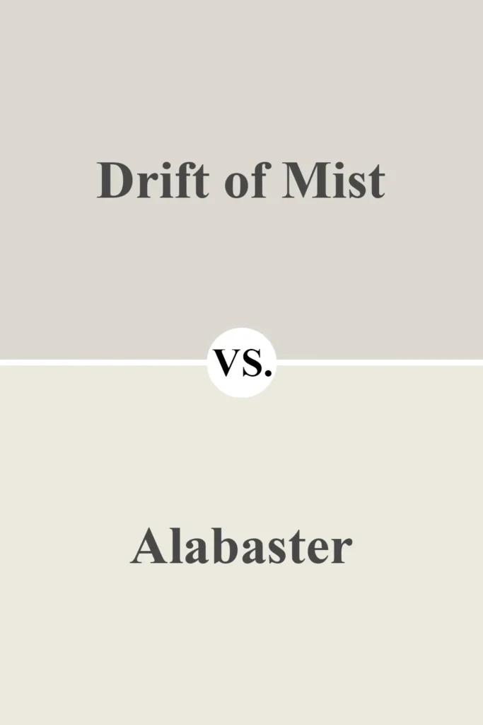 Drift of Mist VS Alabaster