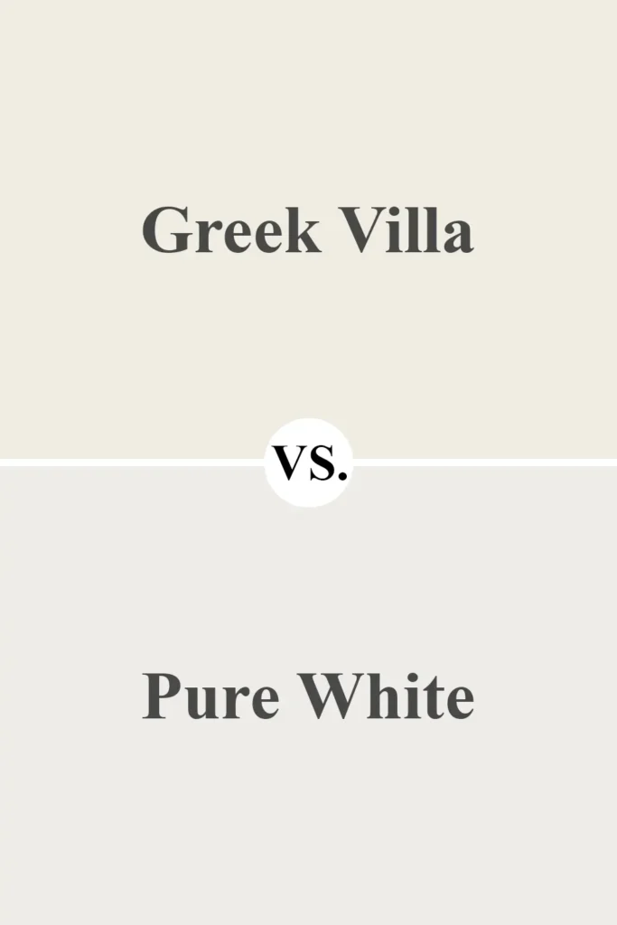Greek Villa VS Pure White