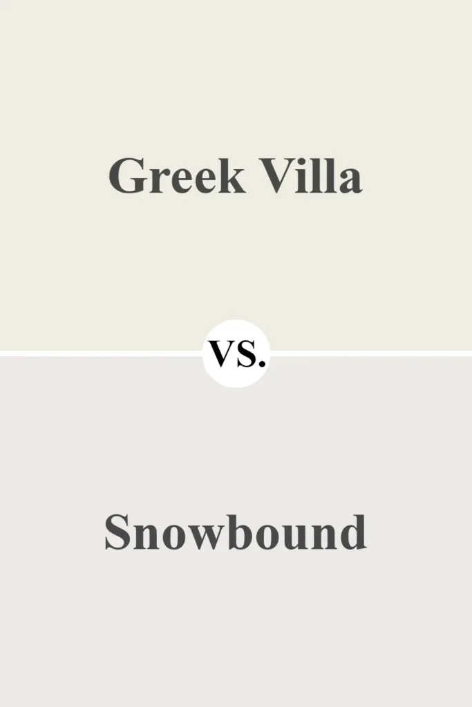 Greek Villa VS Snowbound