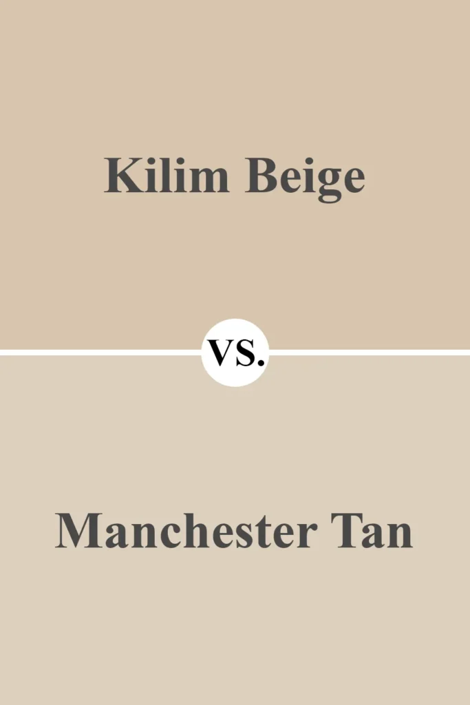 Kilim Beige VS Manchester Tan