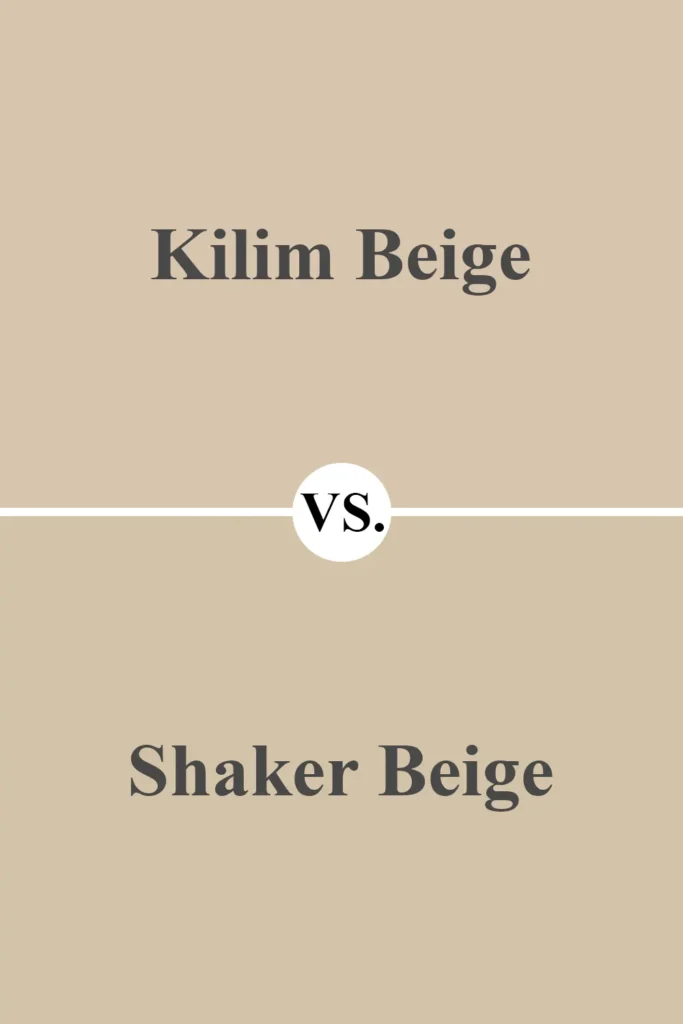 Kilim Beige VS Shaker Beige