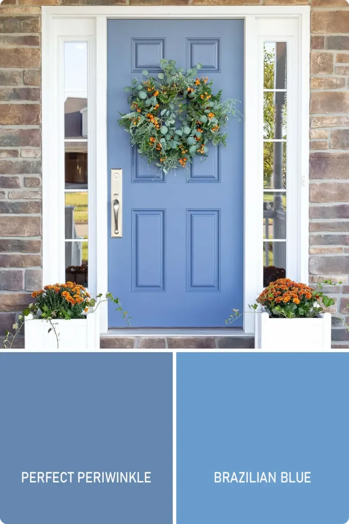 Periwinkle Blue Front Door