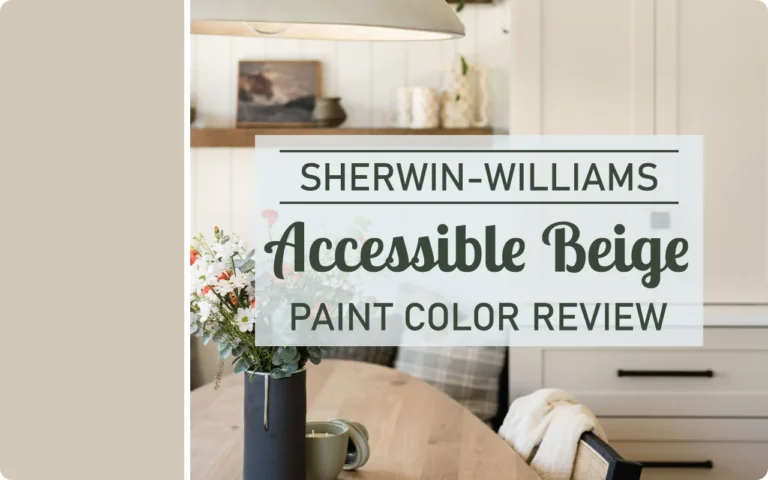 Sherwin-Williams Accessible Beige SW 7036 Paint Color Review