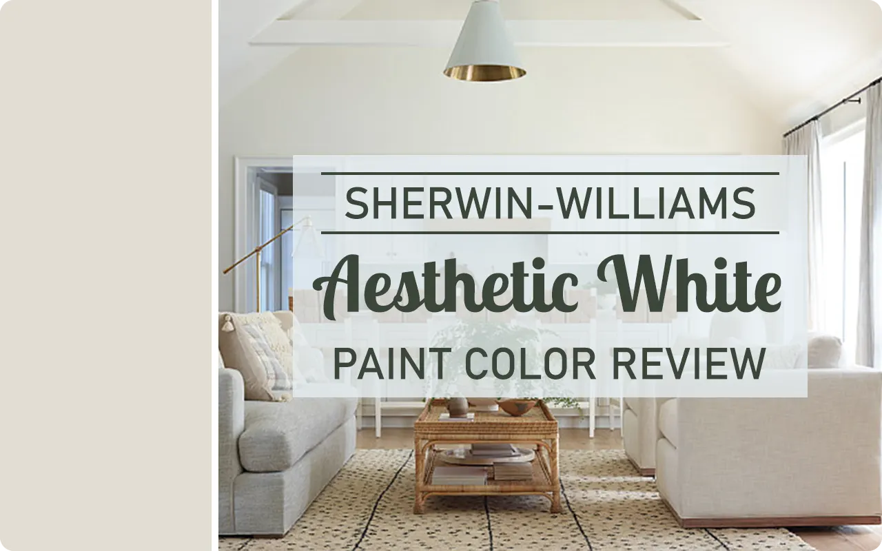 Sherwin-Williams Aesthetic White SW 7035 Paint Color Review