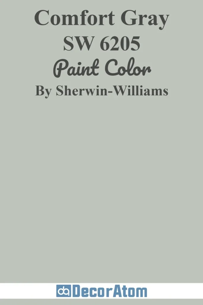 Sherwin-Williams Comfort Gray SW 6205