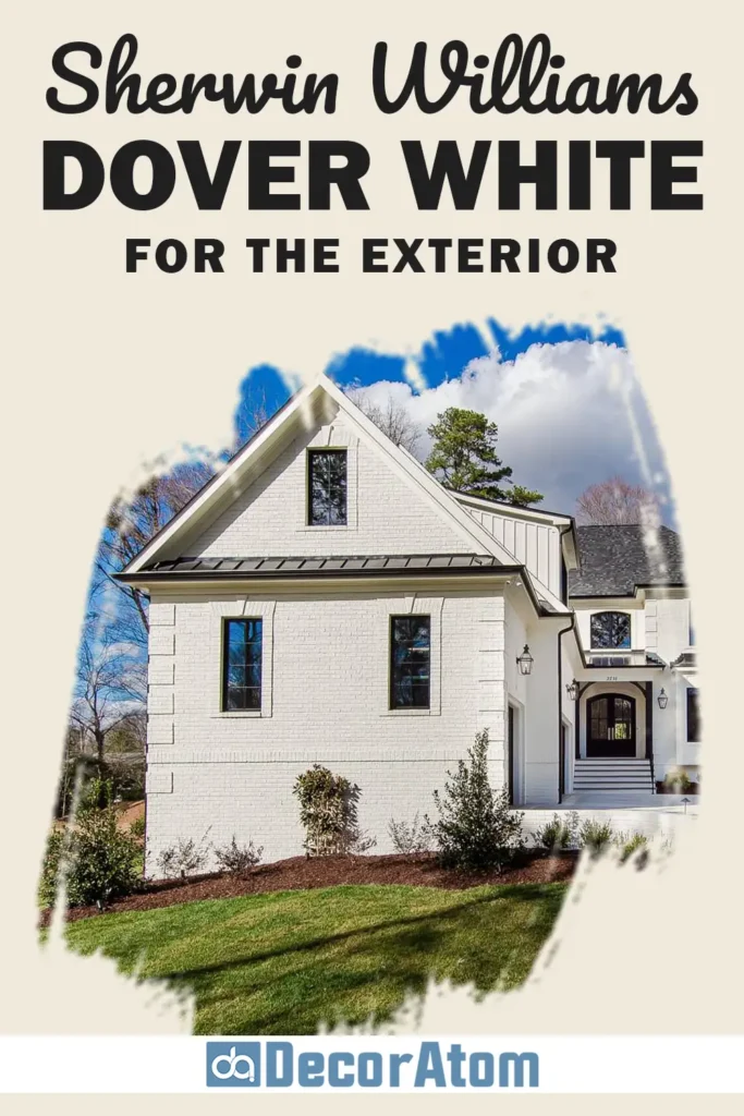 Sherwin Williams Dover White For the Exterior