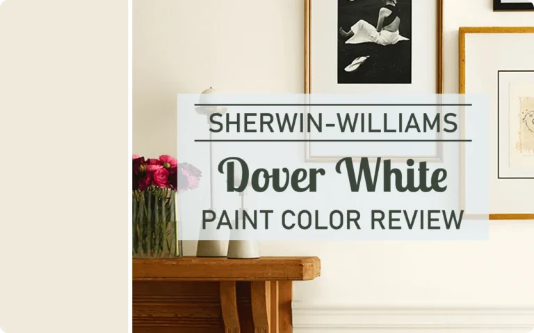 Sherwin-Williams Dover White SW 6385 Paint Color Review