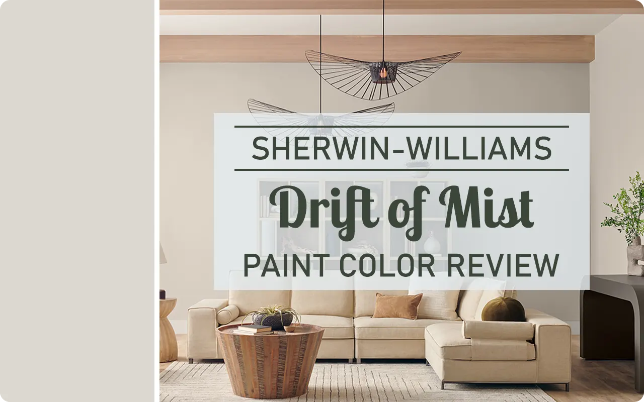 Sherwin-Williams Drift of Mist SW 9166 Paint Color Review