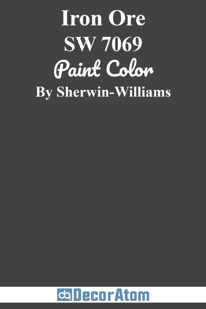 Sherwin-Williams Iron Ore