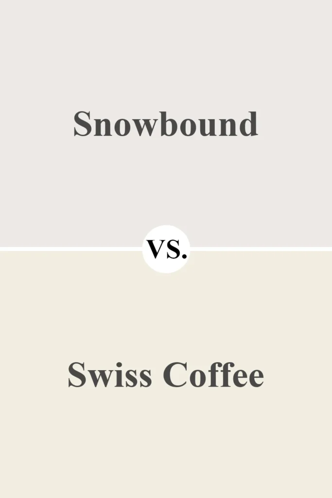 Snowbound vs Swiss Coffee