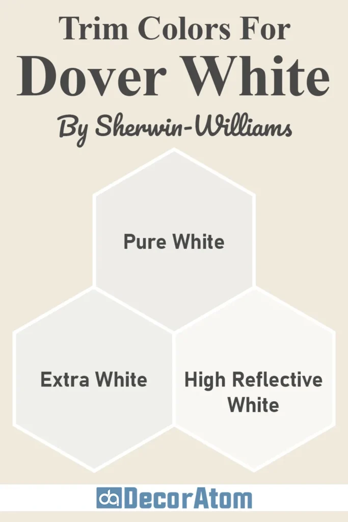Trim Colors to Pair With Sherwin Williams Dover White