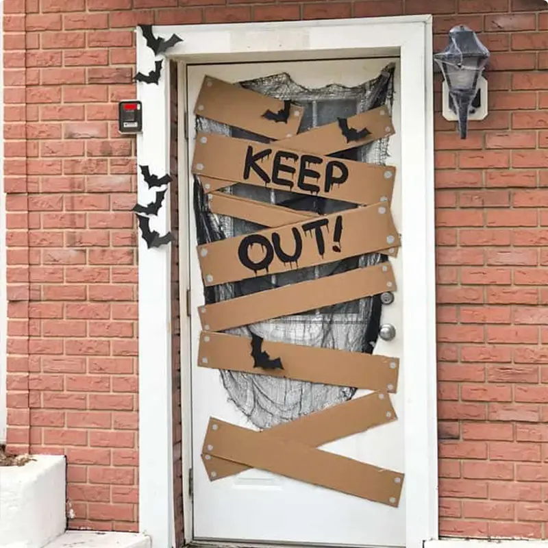 A Bold “Keep Out” Sign That Says It All