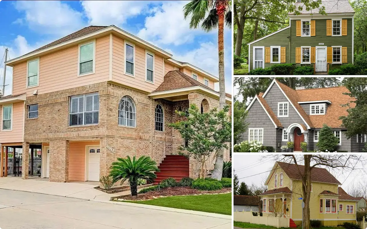 Best Brown Roof Exterior House Colors Ideas