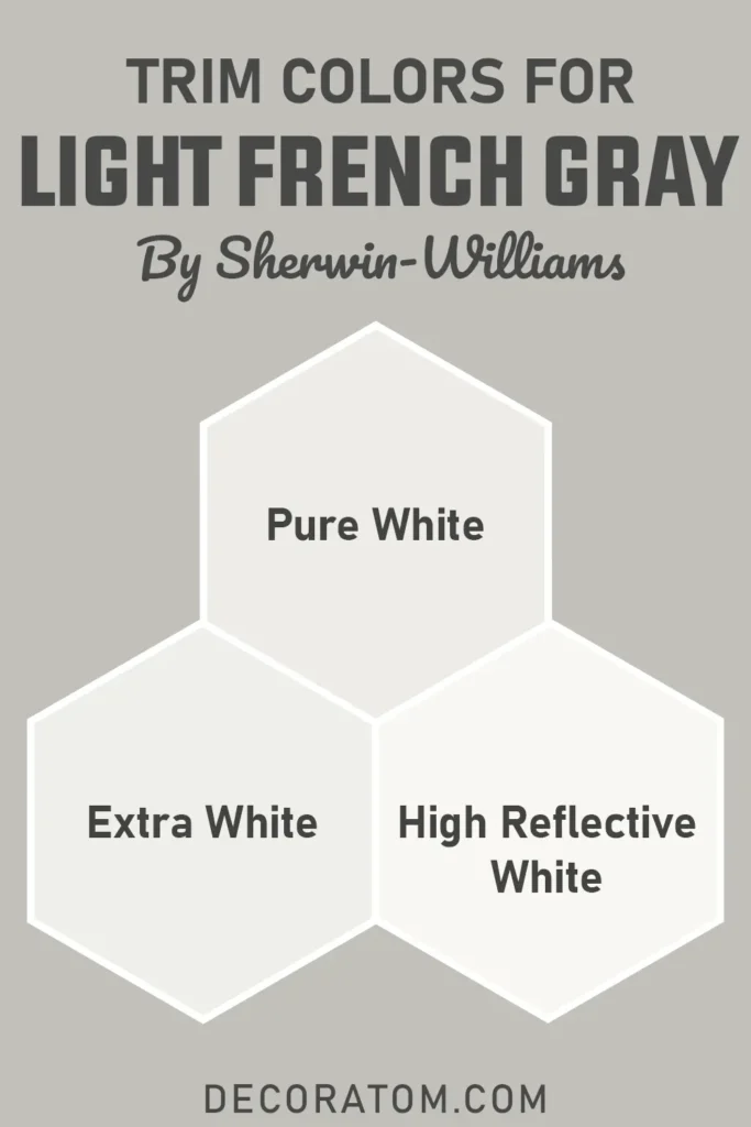 Trim Colors to Pair With Sherwin Williams Light French Gray