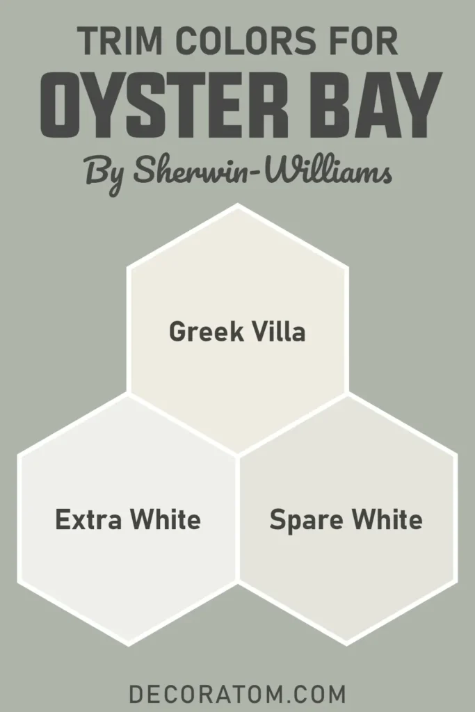 Trim Colors to Pair With Sherwin Williams Oyster Bay SW 6206