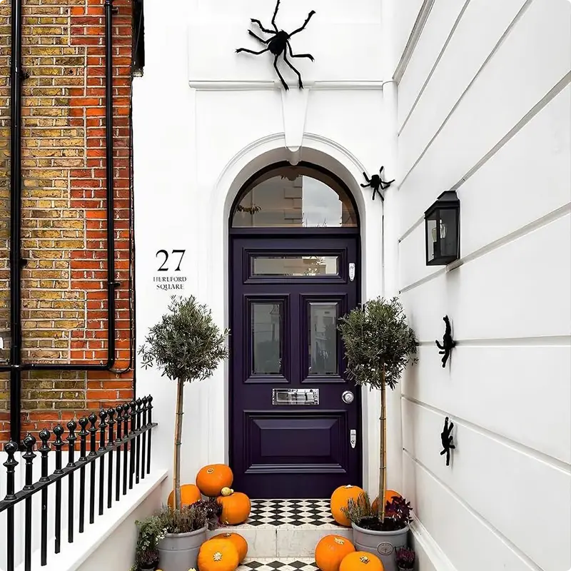 Big Spiders Meet Classy Pumpkins