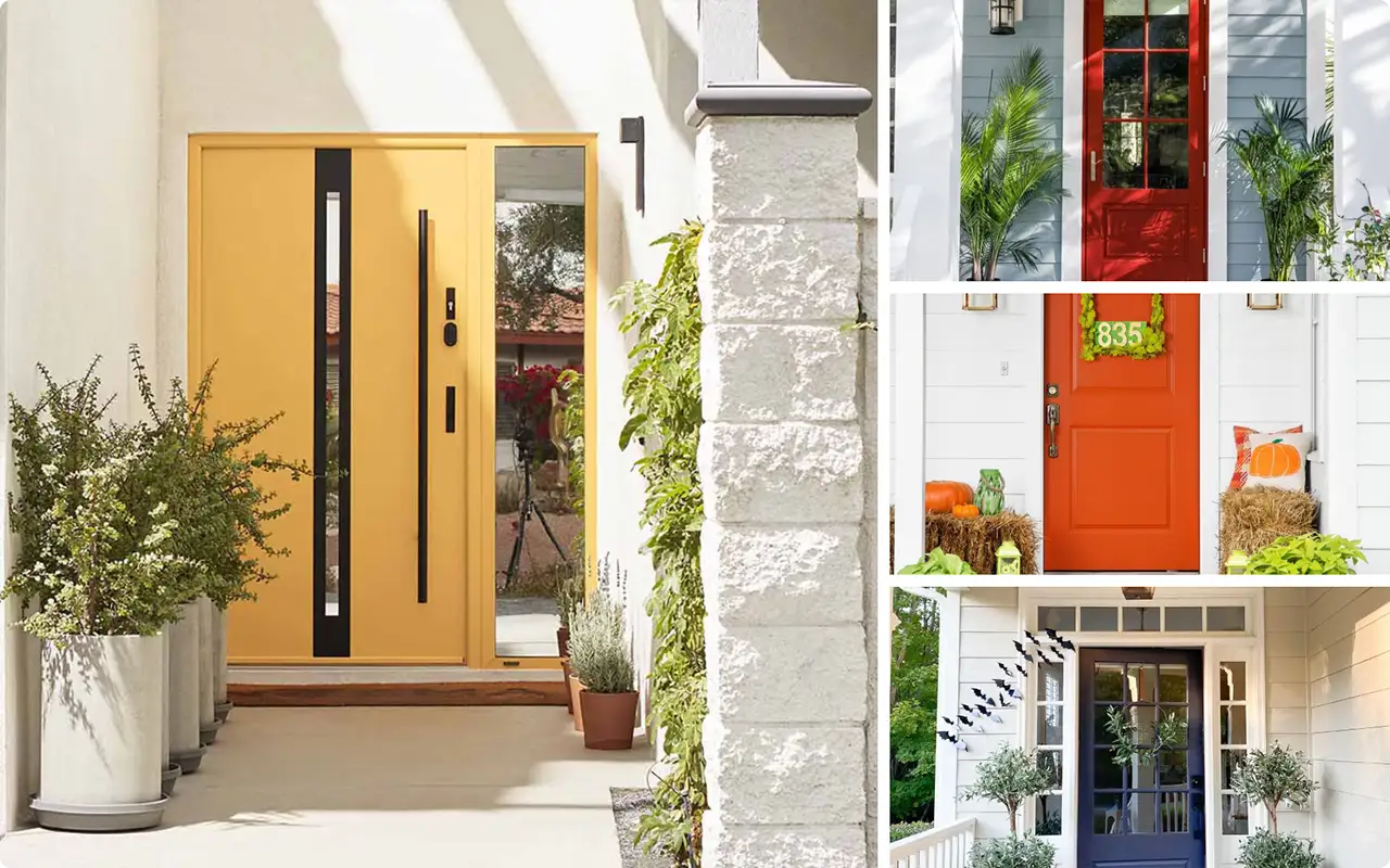 Bold Front Door Paint Colors