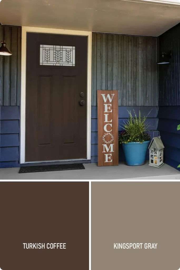Brown Front Door