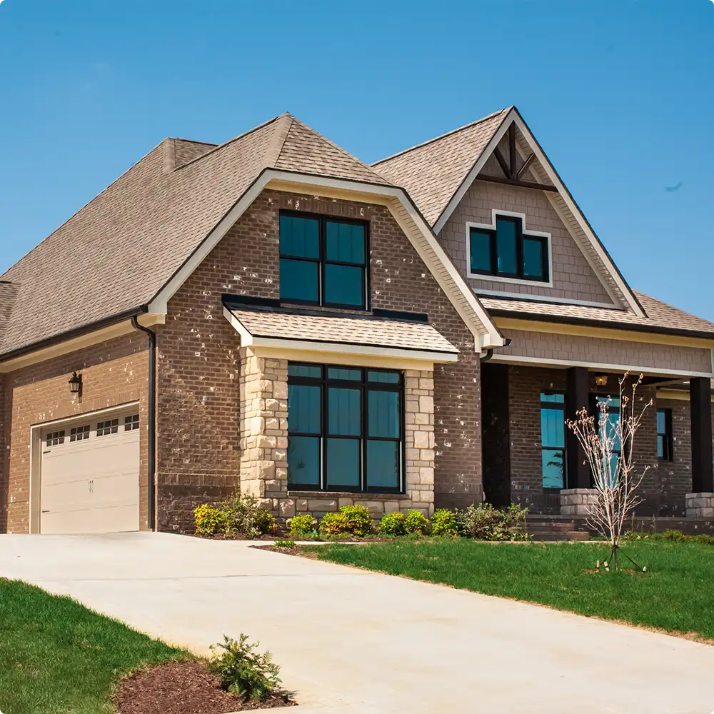 Brown House Exterior