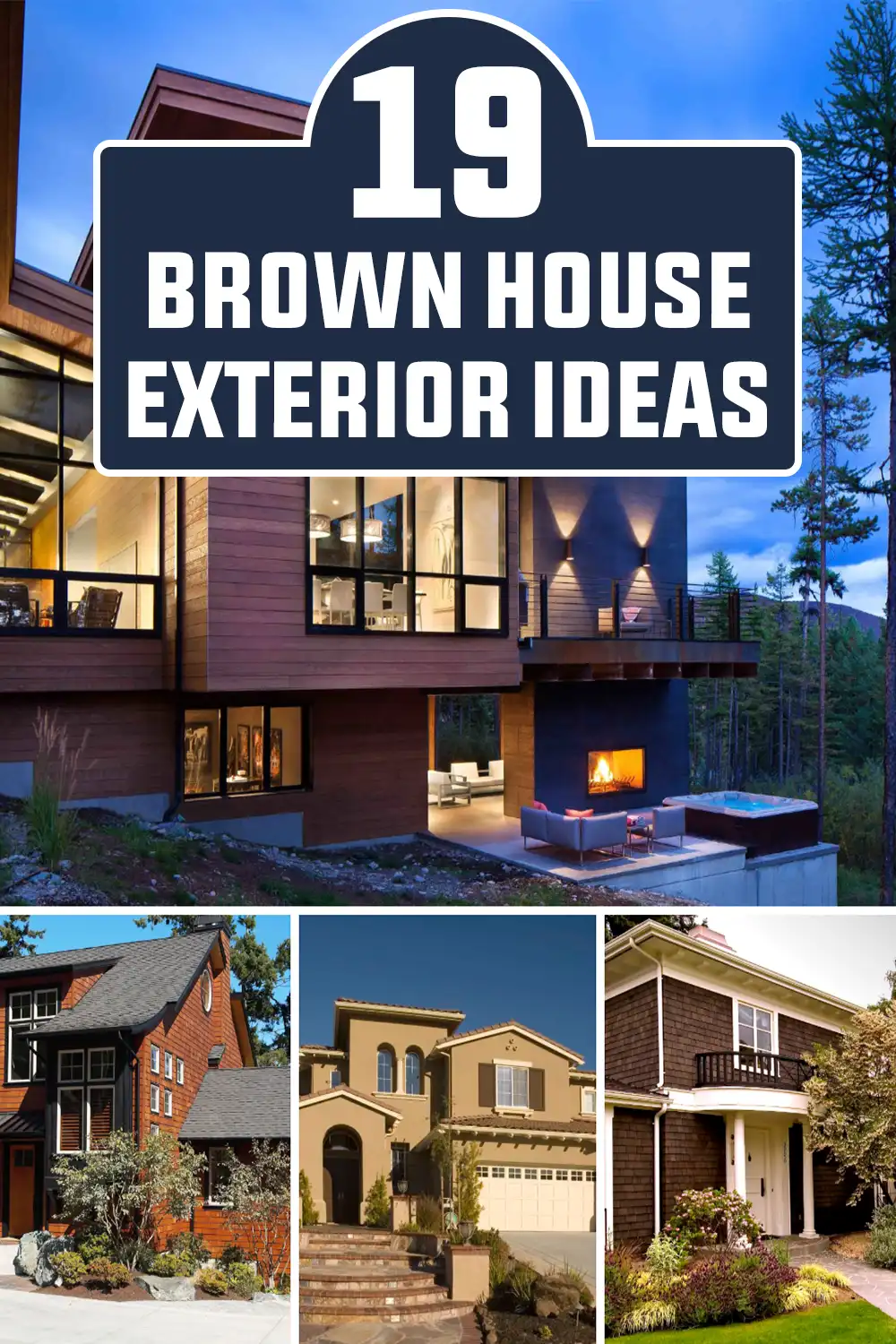 Best Brown House Exterior Ideas