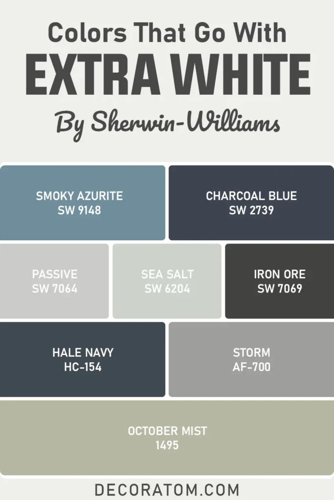 Colors That Go With Sherwin-Williams Extra White