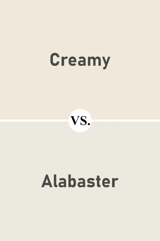 Creamy VS Alabaster