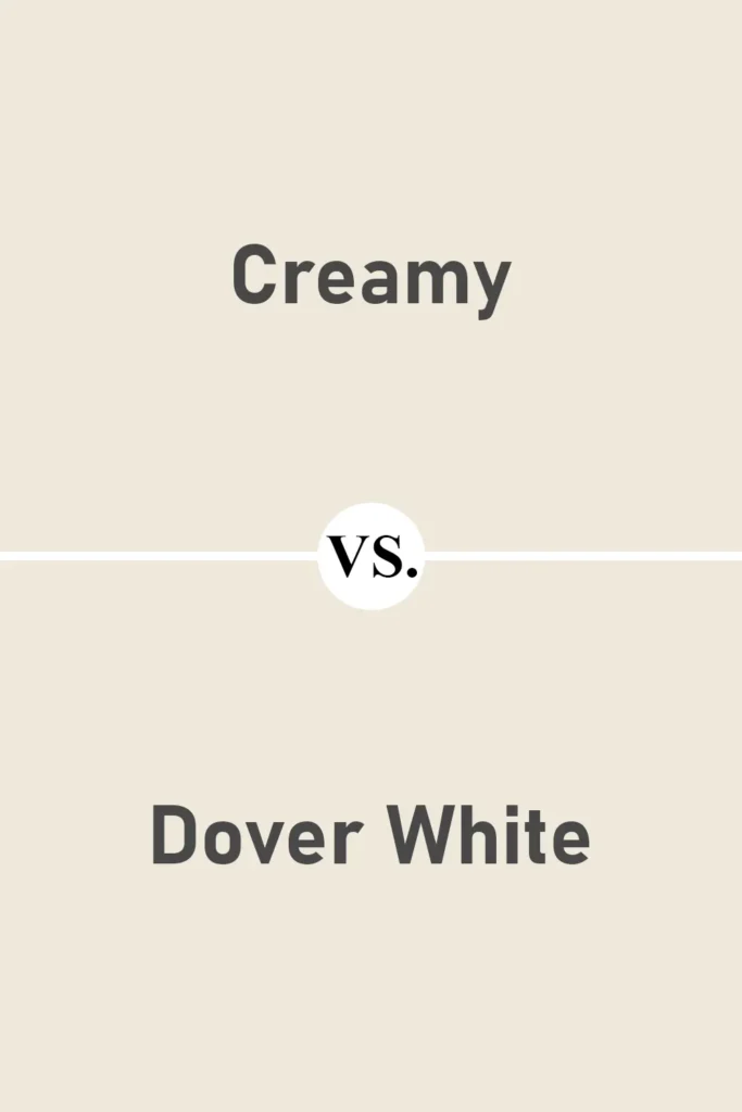 Creamy VS Dover White